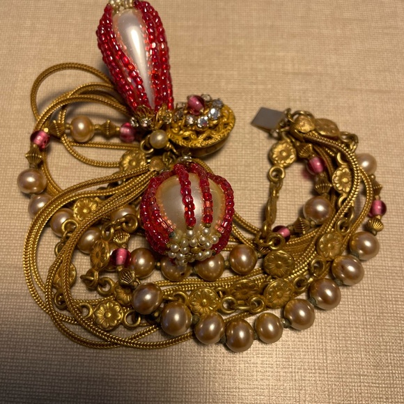 Vintage Miriam Haskell Rare bracelet - Picture 3 of 7